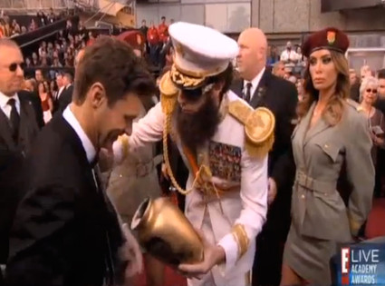 Ryan Seacrest, Dictator, Sasha Baron Cohen Ryan Seacrest, Dictator, Sasha Baron Cohen
